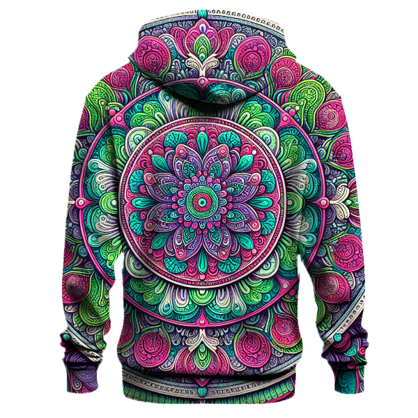 Color Burst Mandala Hoodie
