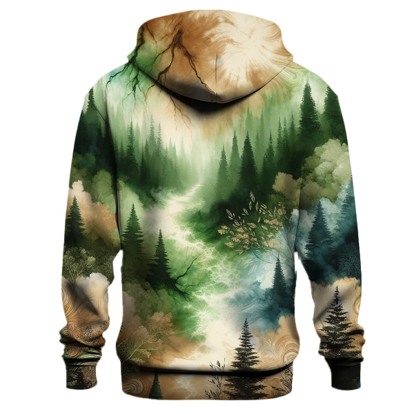 Mystical Woods Tie-Dye Hoodie