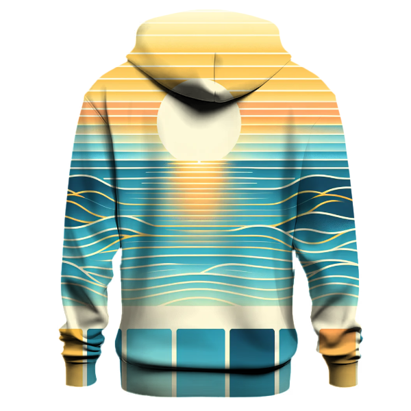 Sunrise Over Water Hoodie