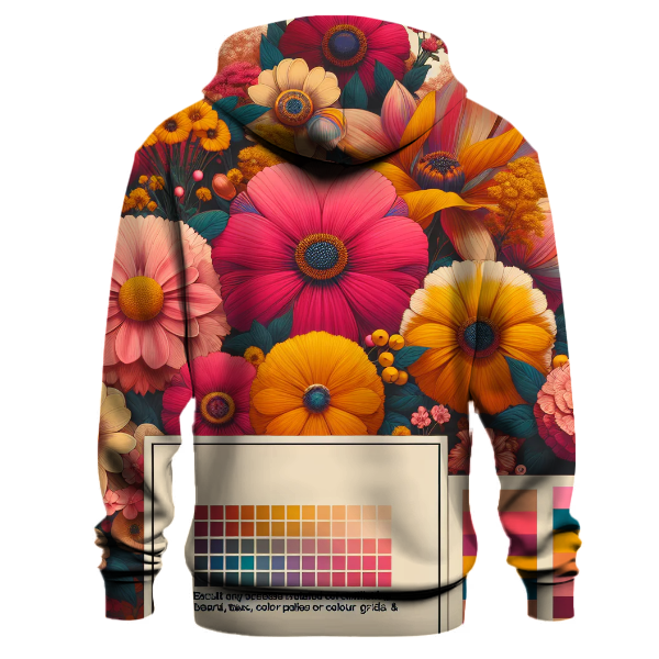 Floral Groove Hoodie