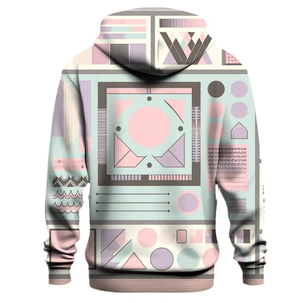 Geo Pop Pastel Hoodie