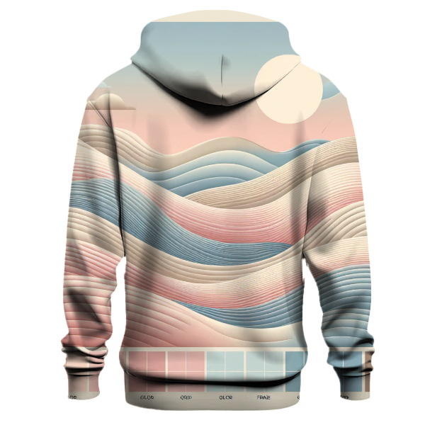 Pastel Sand Dune Hoodie