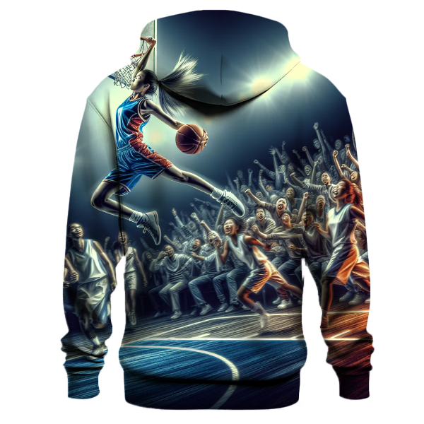 Basketball Slam Dunk Energy Hoodie