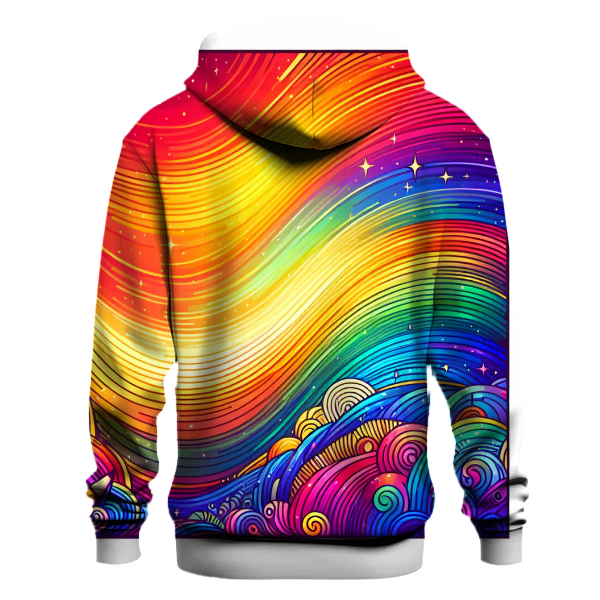 Luminous Rainbow Gradient Hoodie