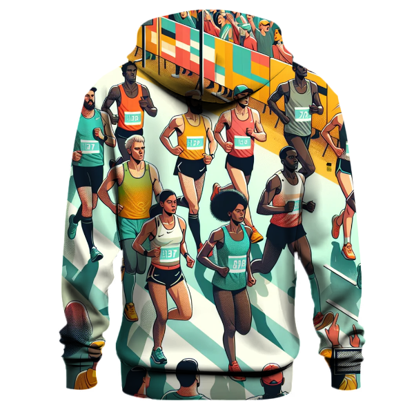 Marathon Runner's Determination Hoodie