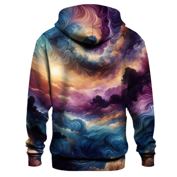 Twilight Dreams Tie-dye Design Hoodie