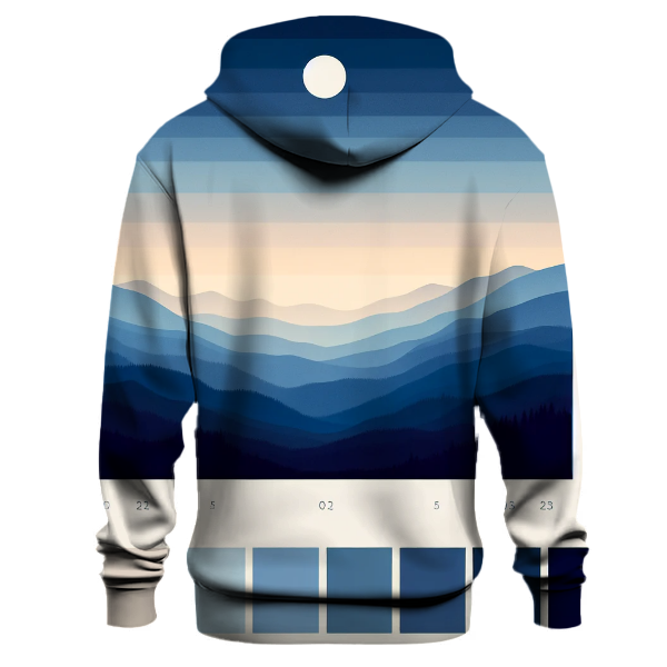 Mountain Twilight Gradient Hoodie