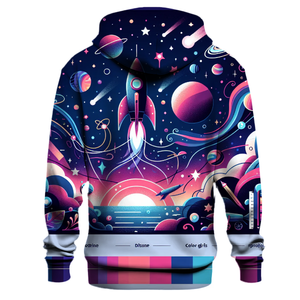 Cosmic Adventure and Exploration Hoodie