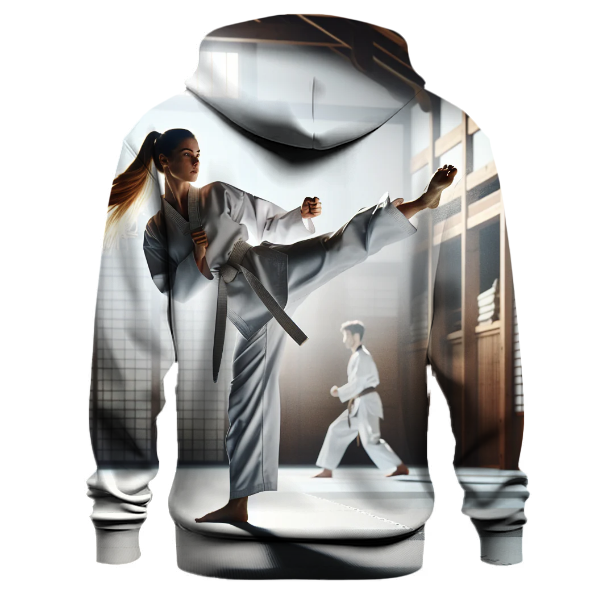 Taekwondo - Spirited Kick Hoodie