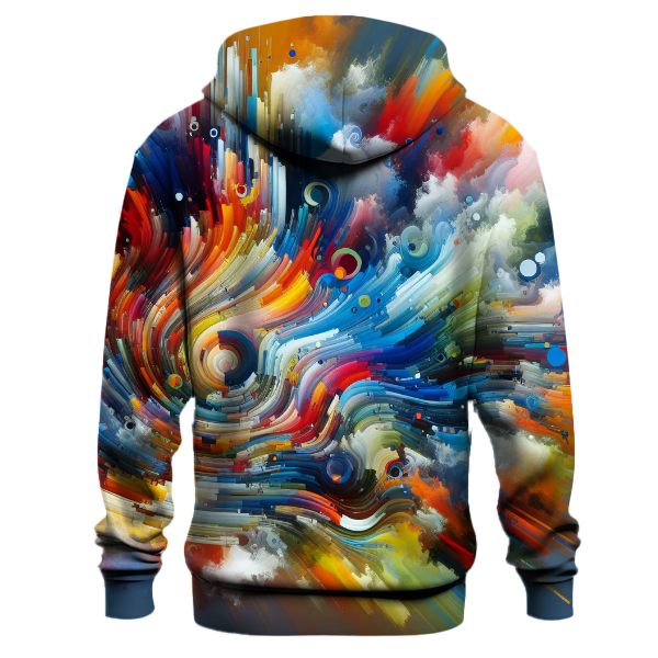 Bold Artistic Expression Hoodie