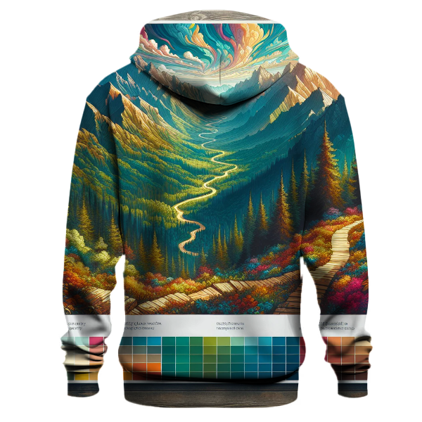 Adventurous Hiking Trails Hoodie