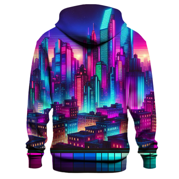 Electric Synth City Hoodie