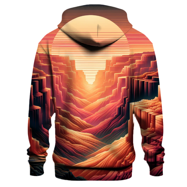 Canyon Sunrise Tones Hoodie