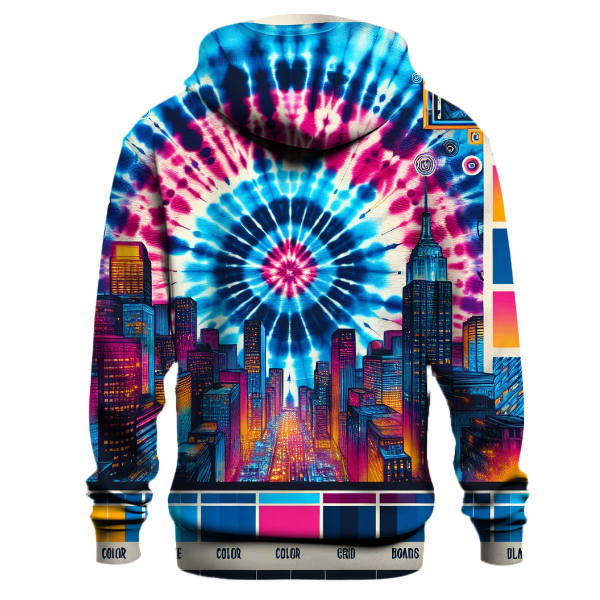 Bold Urban Tie-Dye Hoodie
