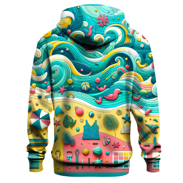 Colorful Wave Adventure Hoodie
