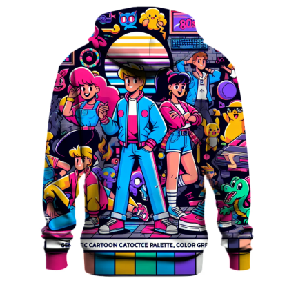 Classic Cartoon Craze Hoodie