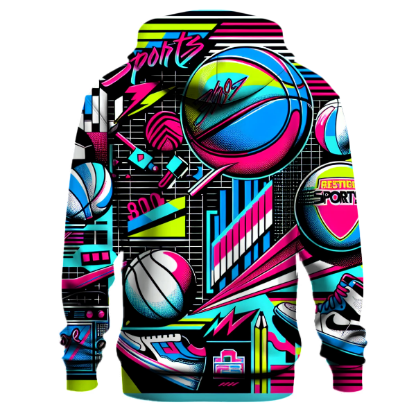 Rad Retro Sports Hoodie