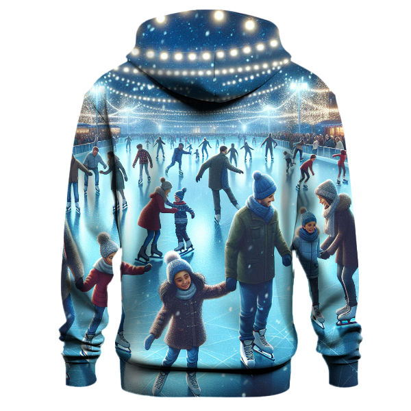 Ice Skating Joy Hoodie