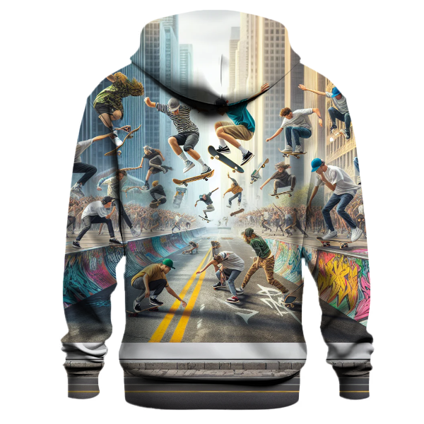 Skateboard Streets Hoodie