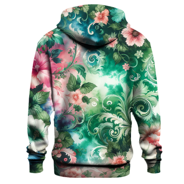 Blossoming Vine Whirl Hoodie
