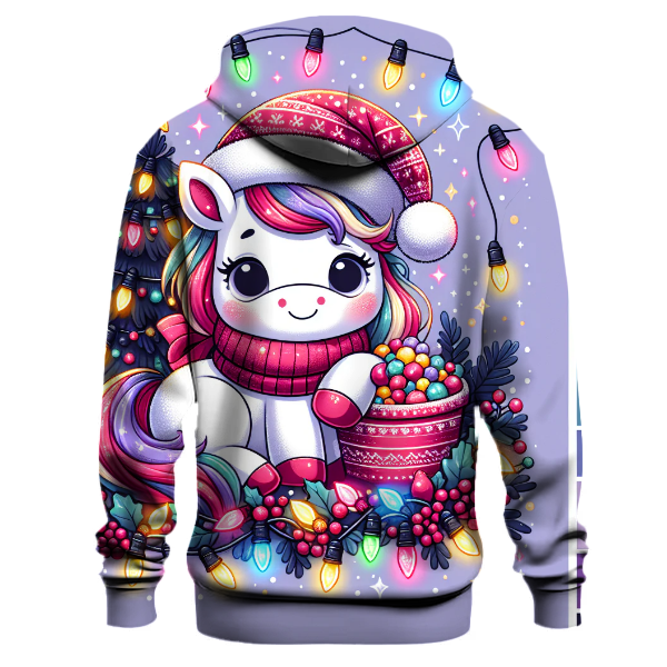 Magical Unicorn Holiday Hoodie