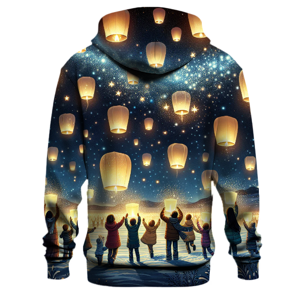 Celestial Christmas Wishes Hoodie