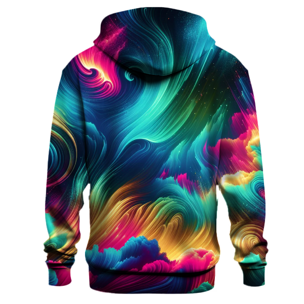 Prismatic Aurora Fusion Hoodie