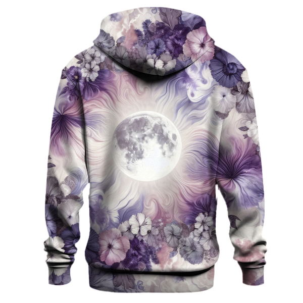 Lavender Moonlight Serenade Hoodie
