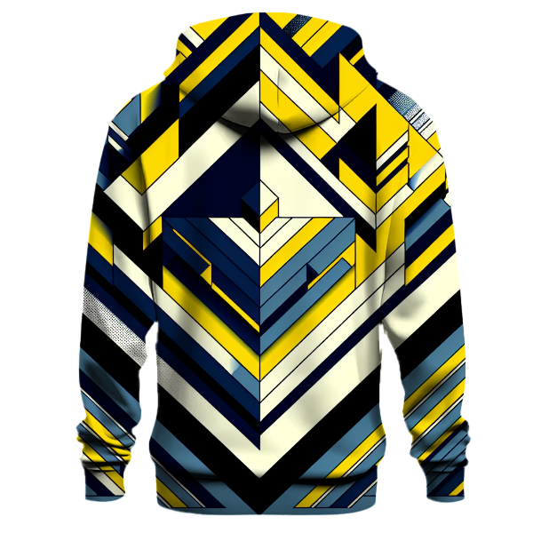 Electric Groove Geometric Hoodie