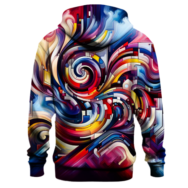 Funky Abstract Expression Hoodie