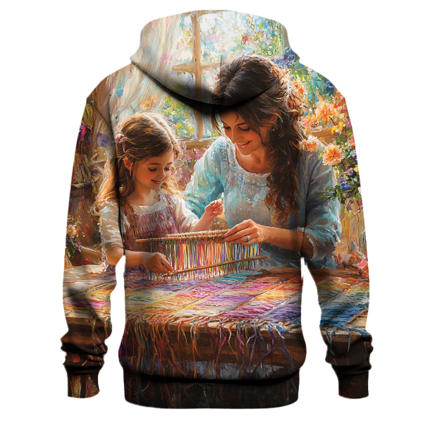 The Tapestry of Love A Mothers Intricate Weaving Hoodie
