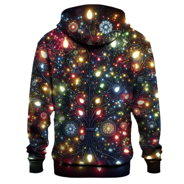 Jolly Christmas Lights Parade Hoodie