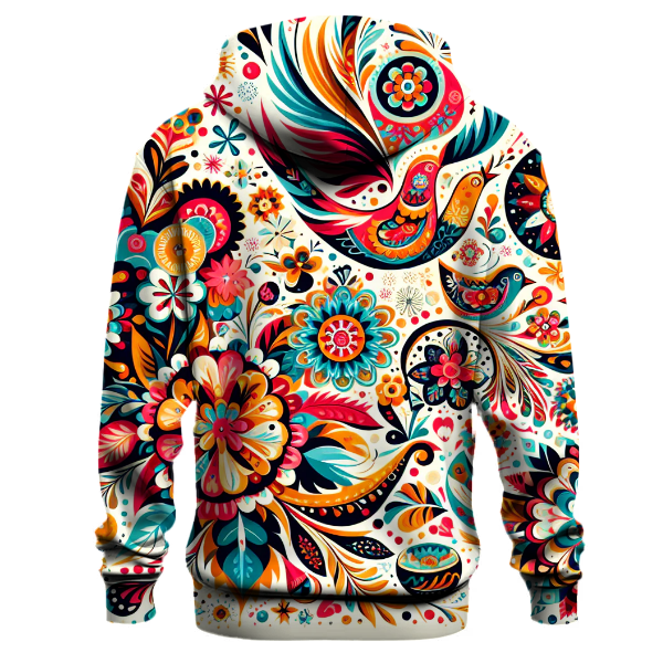 Folk Art Dreams Hoodie