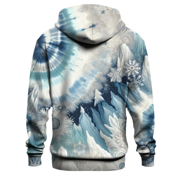 Glistening Glacier Tie-Dye Hoodie
