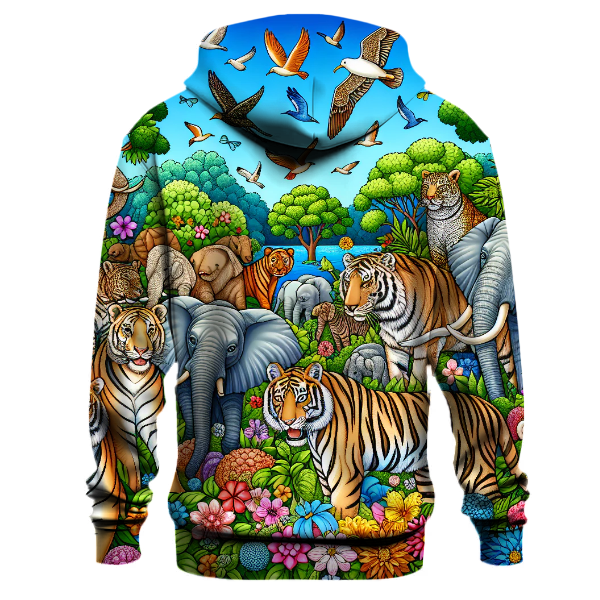 Artful Animal Kingdom Hoodie