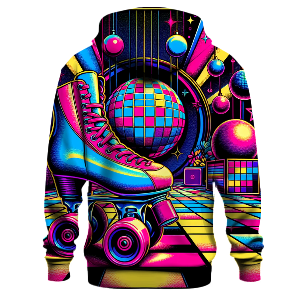 Retro Roller Disco Party Hoodie