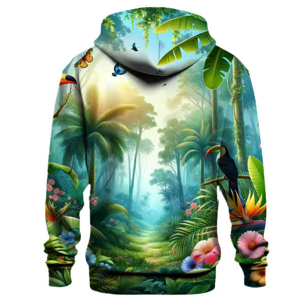 Exotic Jungle Retreat Hoodie