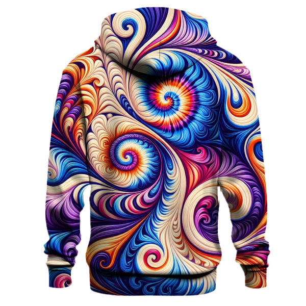 Classic Tie-Dye Swirls Hoodie
