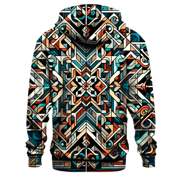 Geometric Mosaic Hoodie