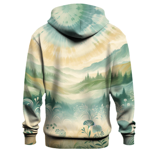 Serene Meadow Breeze Hoodie