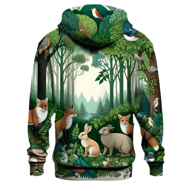 Rustic Woodland Whimsy Hoodie