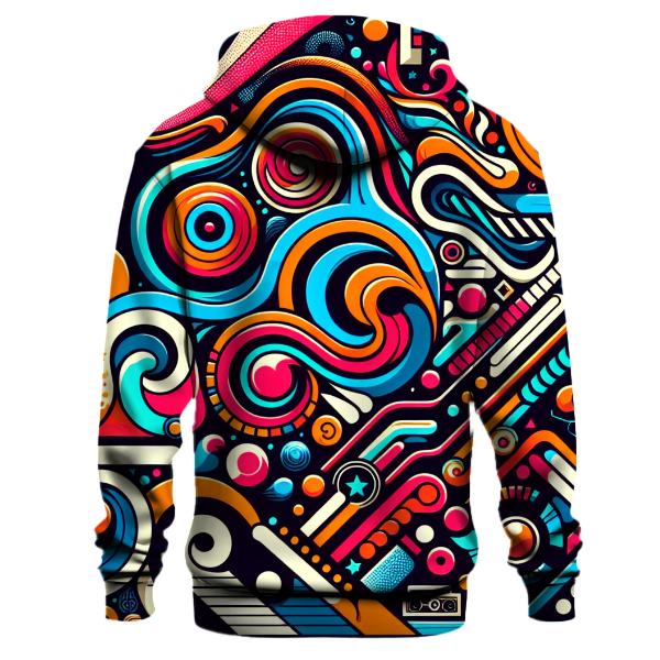 Retro Funk Fusion Hoodie