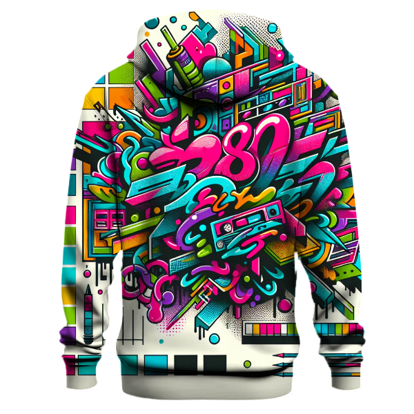 Bold Graffiti Art Hoodie