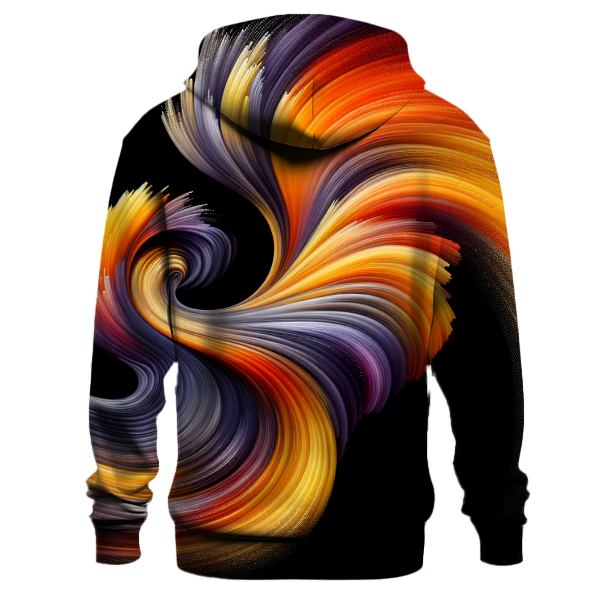 Retro Groove Patterns Hoodie