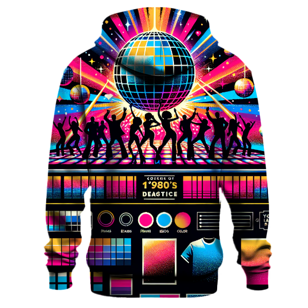 Disco Lights and Nightlife Hoodie