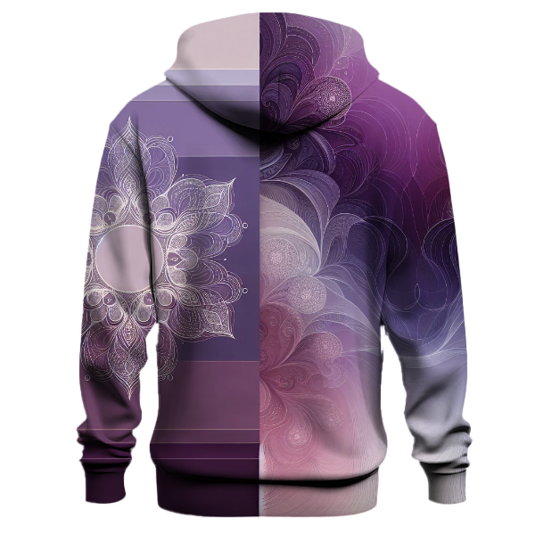 Dusk Blossom Gradient Hoodie