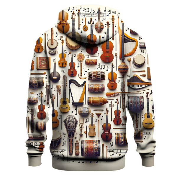 Folk Music Melodies Hoodie
