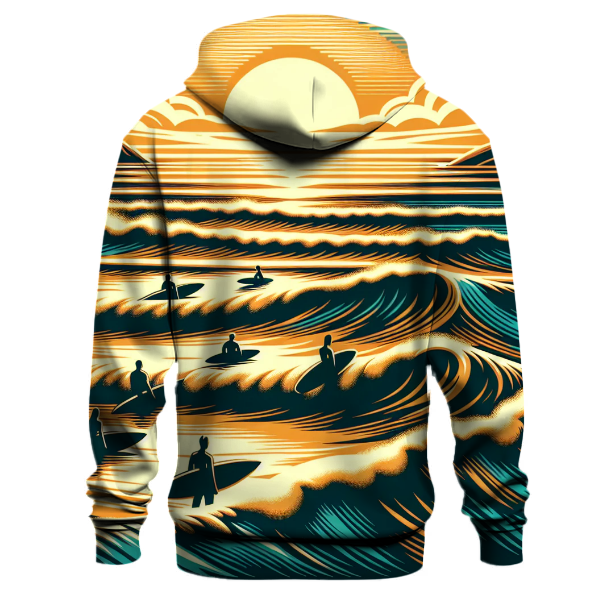 Surfboard Sunset Hoodie