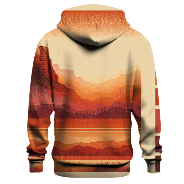 Canyon Earth Tones Hoodie