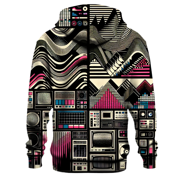 VHS Static Groove Hoodie